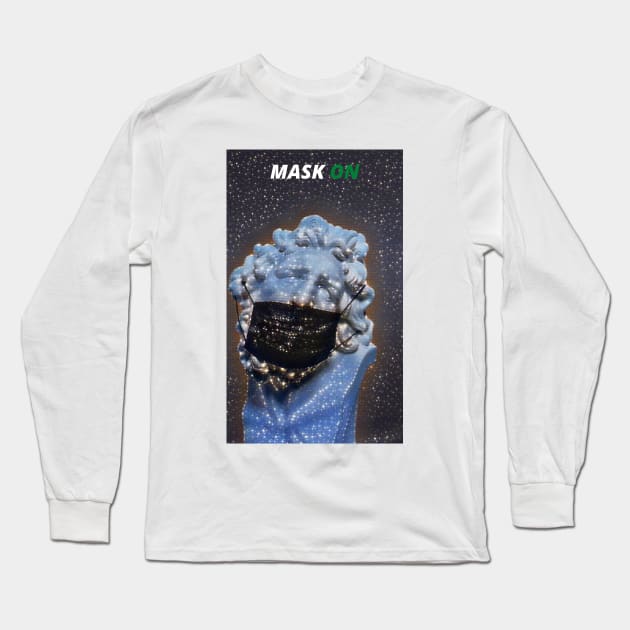 LE MASK. (SPACE) Long Sleeve T-Shirt by Yanzo